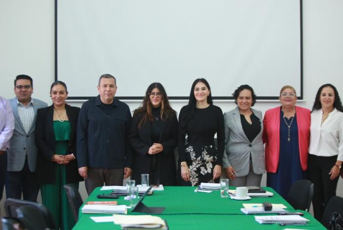 Presidenta de Asuntos Electorales, Diana Espinoza, se reúne con Consejeros del IEM