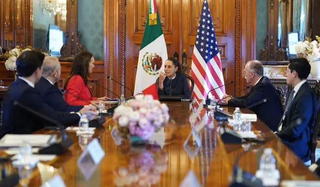 Presidenta de México recibe a la secretaria de Agricultura de los Estados Unidos
