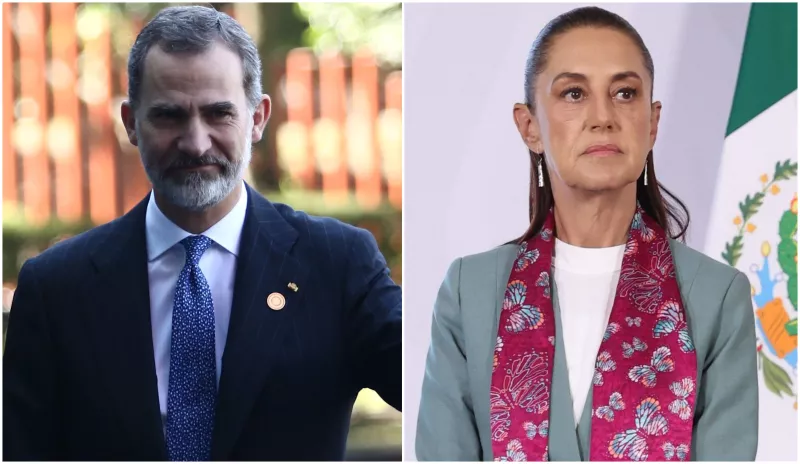 Presidenta Sheinbaum abre la posibilidad de reunirse con el rey Felipe II de España