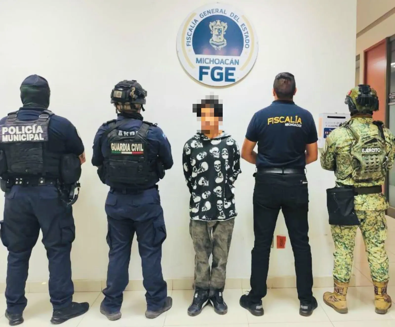 Presunto homicida detenido, tras operativo interinstitucional en Jacona