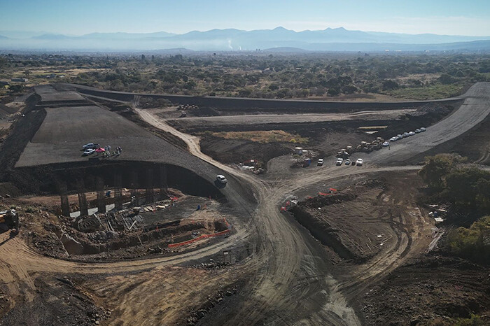 Primer segmento de nuevo periférico de Morelia reporta avance del 32 por ciento