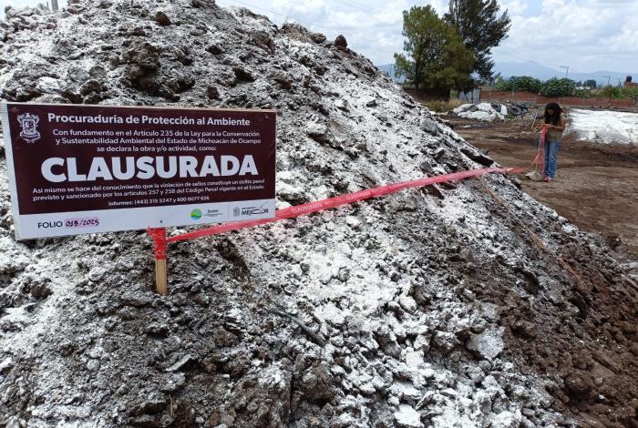 Proam clausura tiradero a cielo abierto y construcción de plaza comercial en Zacapu