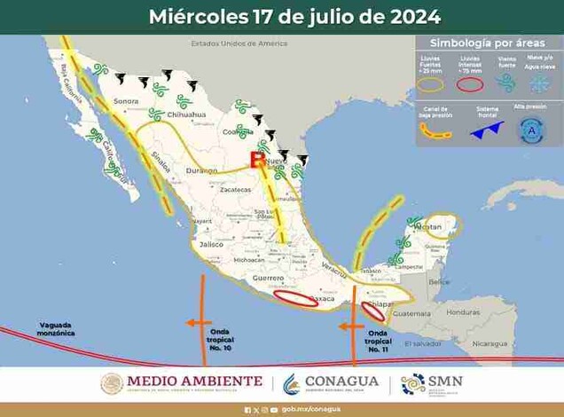 Pronóstico del clima en Michoacán: se esperan lluvias y tormentas eléctricas