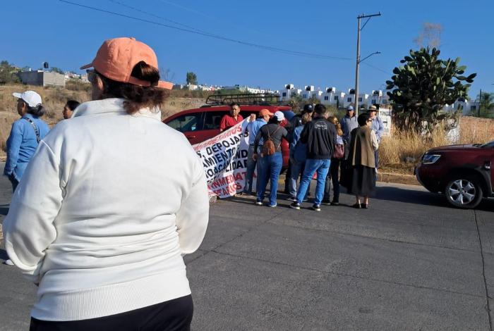 Propietarios de lotes en Tarímbaro denuncian expropiación ilegal