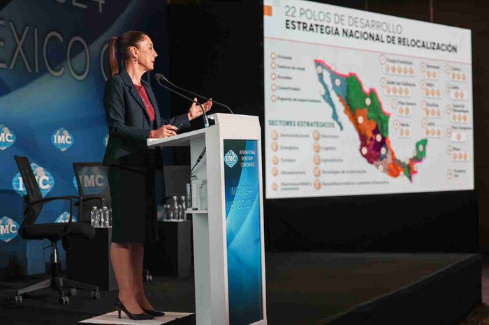 PROSPERIDAD COMPARTIDA, EL EJE CENTRAL DE NUESTRO GOBIERNO: CLAUDIA SHEINBAUM EXPONE SU PROYECTO DE NACIÓN ANTE REPRESENTANTES DEL IMC