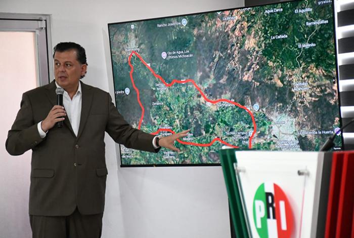 Que Harfuch desarticule uno a uno a los grupos criminales en Michoacán, pide Memo Valencia