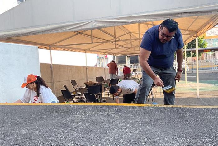 Realiza ISSSTE Michoacán segundo Tequio “Elena Arizmendi” en las oficinas de Morelia