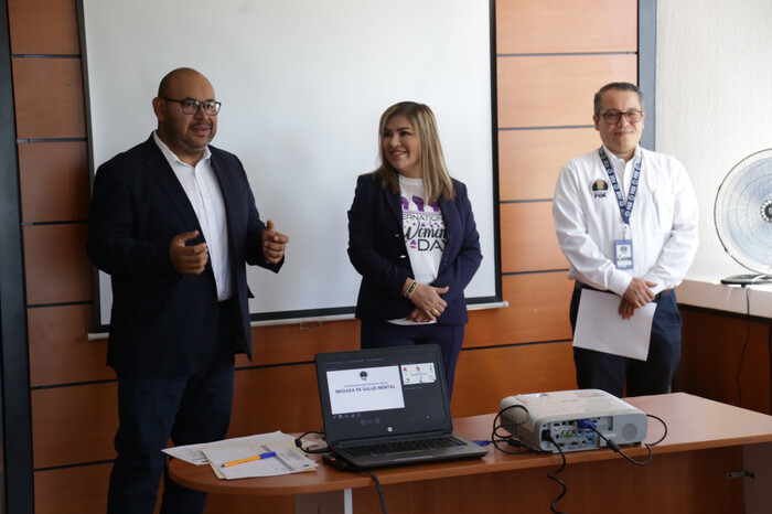 Recibe personal de la Fiscalía General atención en materia de salud mental