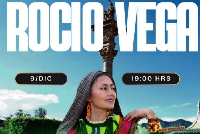 Recibirá Quiroga a Rocío Vega en un encuentro que une música, tradición y conciencia ambiental
