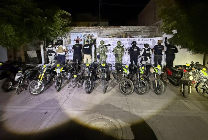 Recuperadas 11 motocicletas robadas en Jacona: SSP