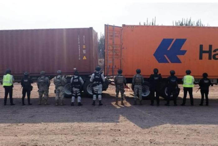Recuperan dos contenedores rob4dos en la Siglo XXI