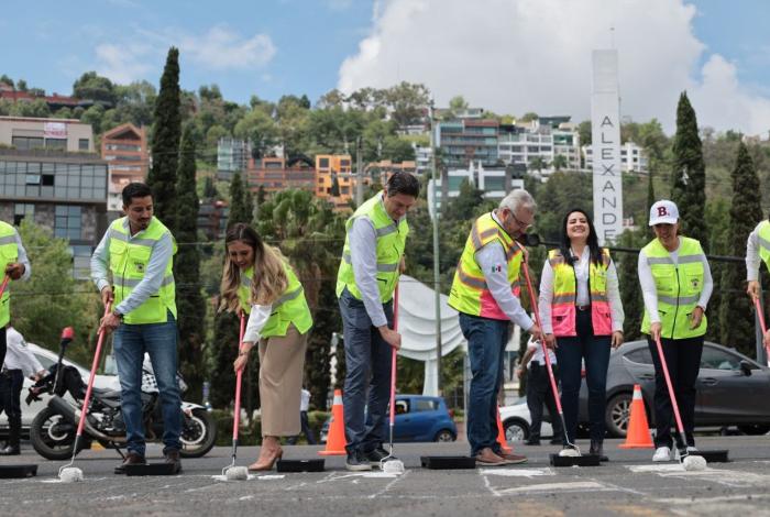 Refrenda Alfonso Martínez coordinación a favor de la seguridad vial en Morelia