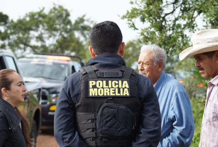 Refuerza Policía Morelia y Secretaría de Medio Ambiente presencia en zonas rurales y áreas naturales del municipio
