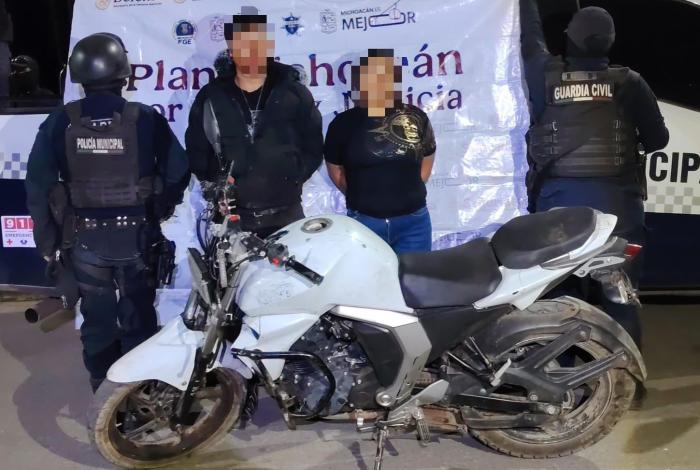 Refuerza SSP operativo en Carapan: detienen a dos
