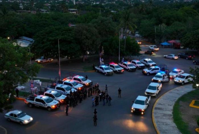 Refuerzan vigilancia por aire y tierra en Apatzingán para disuadir delitos