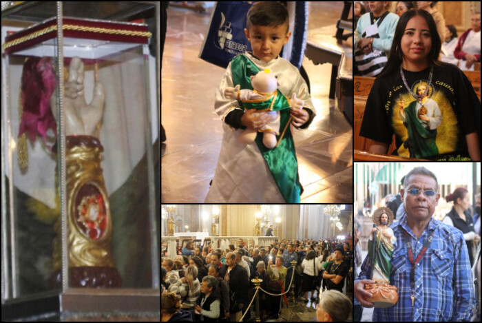 Reliquia de San Judas Tadeo sale hoy de Catedral hacía Colinas del Sur; Parroquia abierta toda la noche