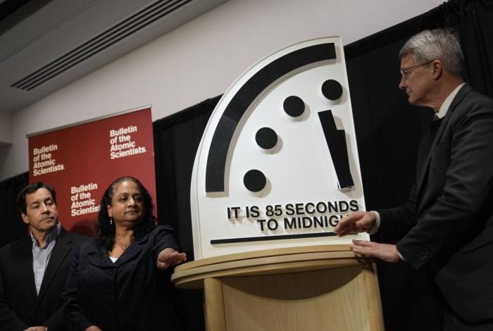 Reloj del fin del mundo marca una catástrofe más cercana que nunca