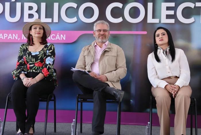 ¡Renovación en marcha! Uruapan recibirá primeros 80 camiones de transporte público: Bedolla