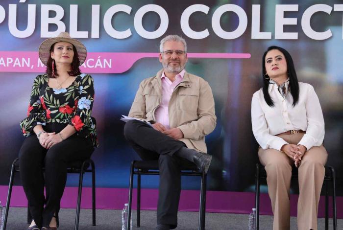 ¡Renovación en marcha! Uruapan recibirá primeros 80 camiones de transporte público: Bedolla