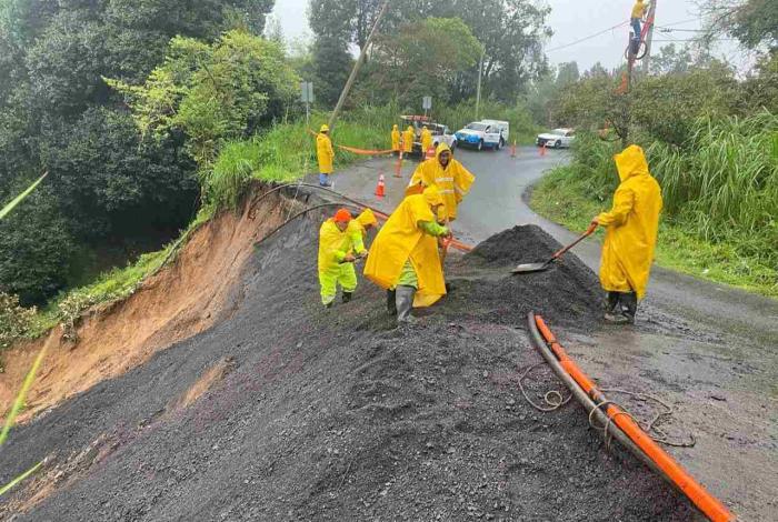 Reporte de avances en los estados más afectados por la baja presión en el Golfo de México