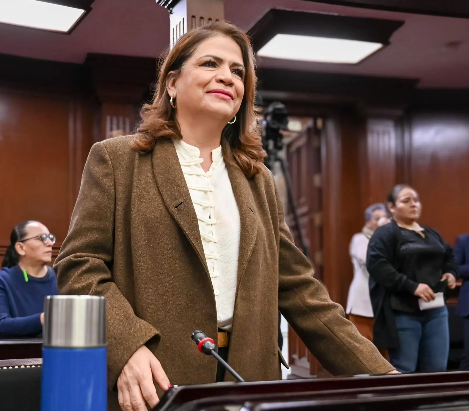 Resalta Fabiola Alanís apoyo federal para Michoacán