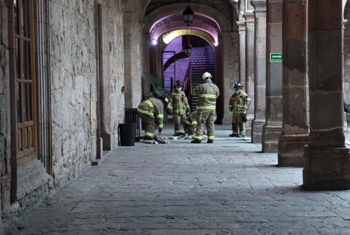 Resguardado Palacio de Gobierno tras actos vandálicos: Zepeda