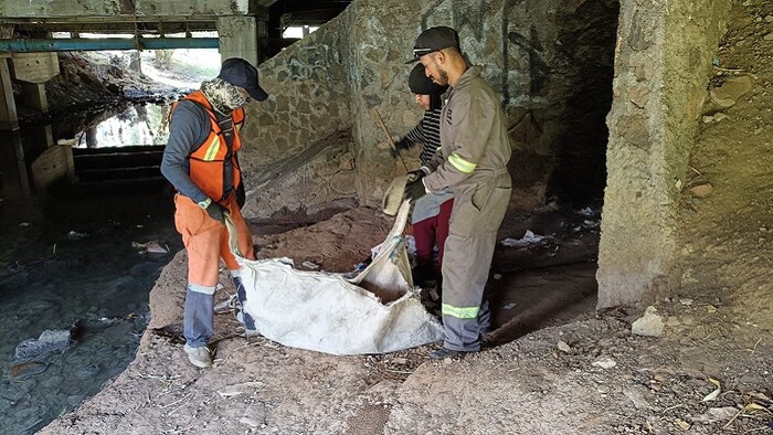 Retiran más de 10 toneladas de basura en Avenida Solidaridad: SLyT