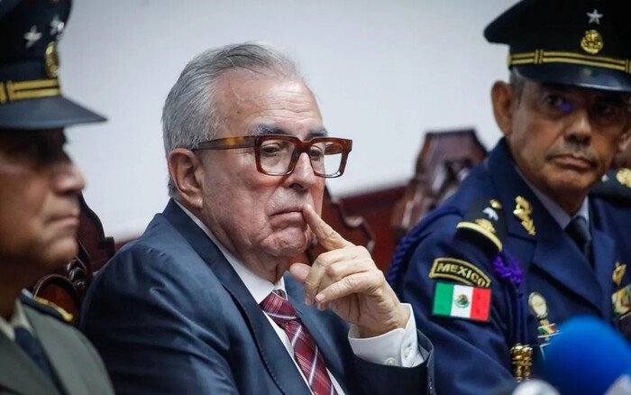 Reunión entre Rocha Moya y García Harfuch por violencia en Sinaloa