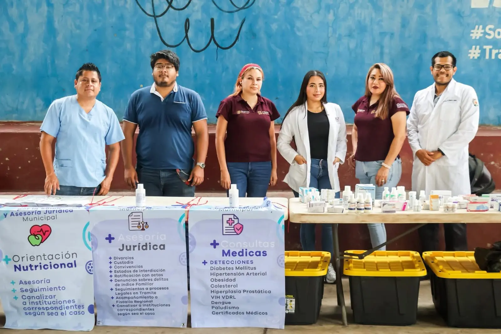 Ruta por la Salud y Asesoría Jurídica Llega a La Mira
