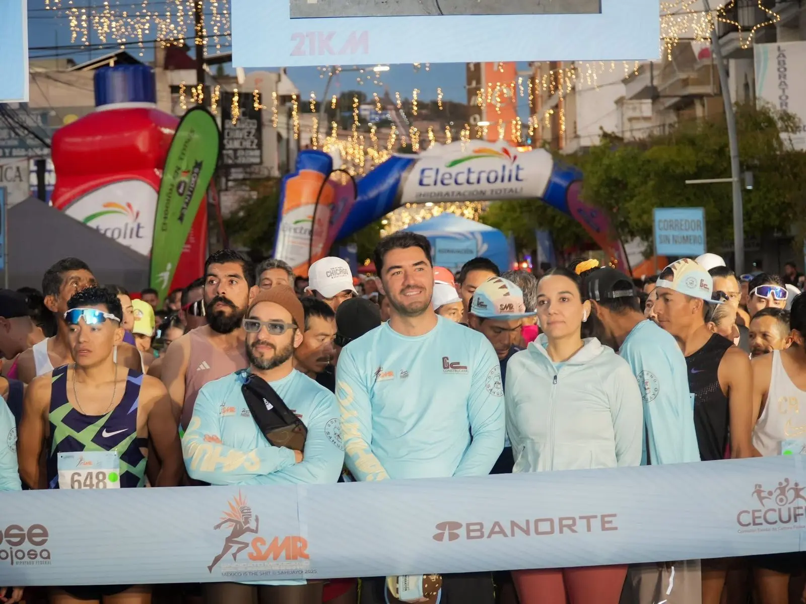 Sahuayo vive su 4.º Medio Maratón en su Edición Bicentenario