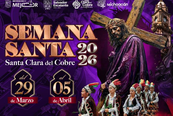 Santa Clara del Cobre, corazón de la Semana Santa