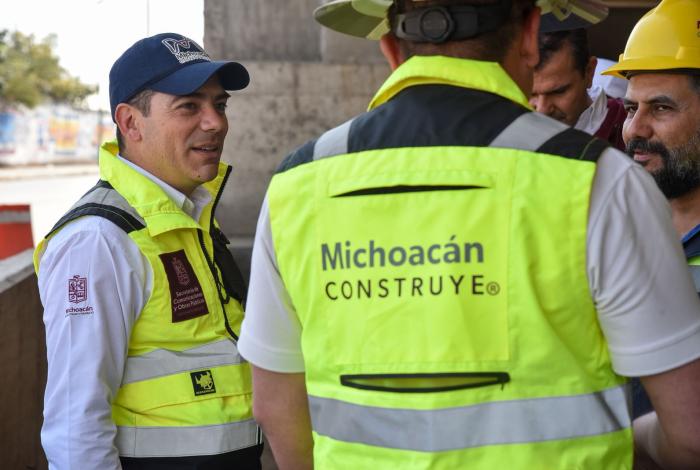 SCOP fortalece la Meseta Purépecha con infraestructura educativa, vial y de seguridad