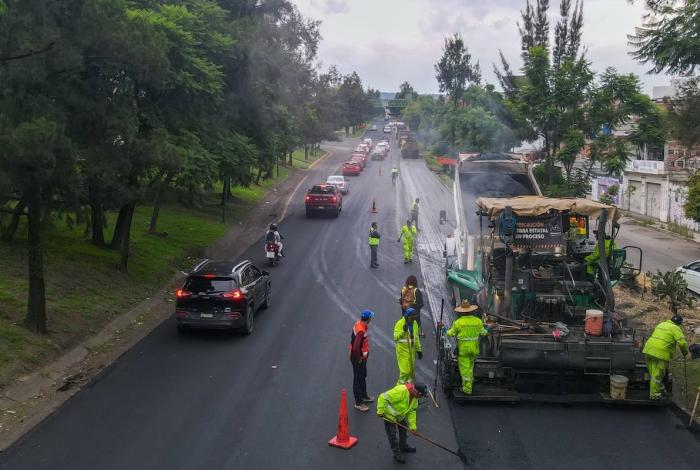 SCOP rehabilita 6 kilómetros del periférico norte de Morelia: Rogelio Zarazúa