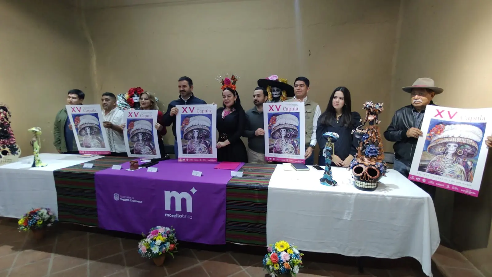 Se anuncia la XV Feria Nacional de la Catrina de Capula