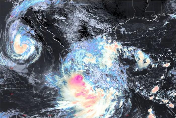 Se forma la tormenta Raymond; causará lluvias intensas en Guerrero y Michoacán