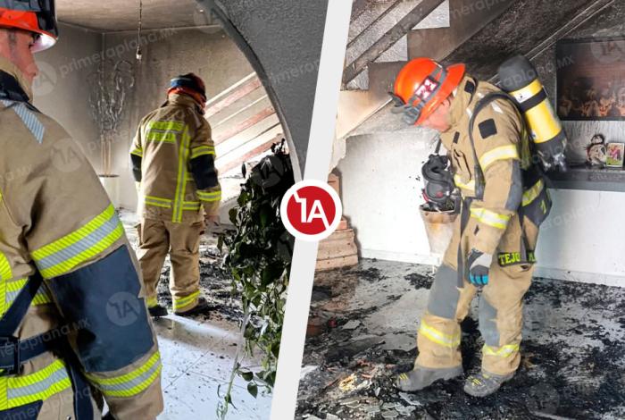 Se inc3ndia domicilio en la Ejidal 3 Puentes, en Morelia