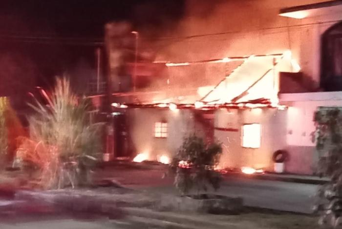 Se inc3ndia domicilio en Uruapan