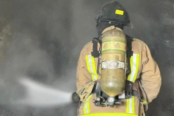 Se incendia almacén de forraje en Tangancícuaro