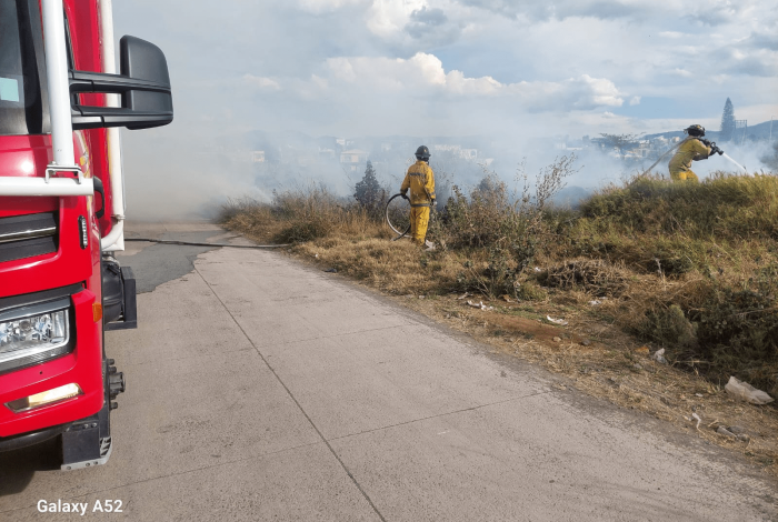 Se incendian pastizales y lotes baldíos en Morelia