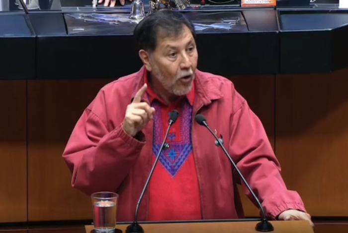 “Se le ha despertado la ambición y buscará la gubernatura”, dice Noroña de Grecia Quiroz