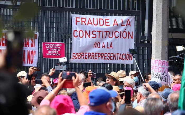 Se manifiestan contra sobrerrepresentación en varios estados