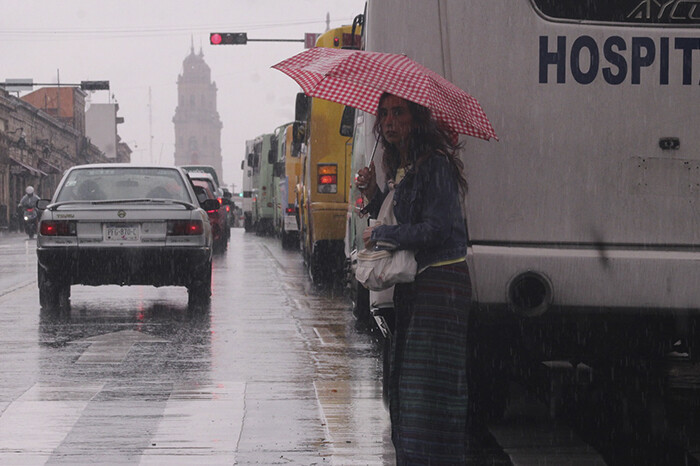 Se prevén lluvias aisladas en Morelia y una máxima de 26 grados