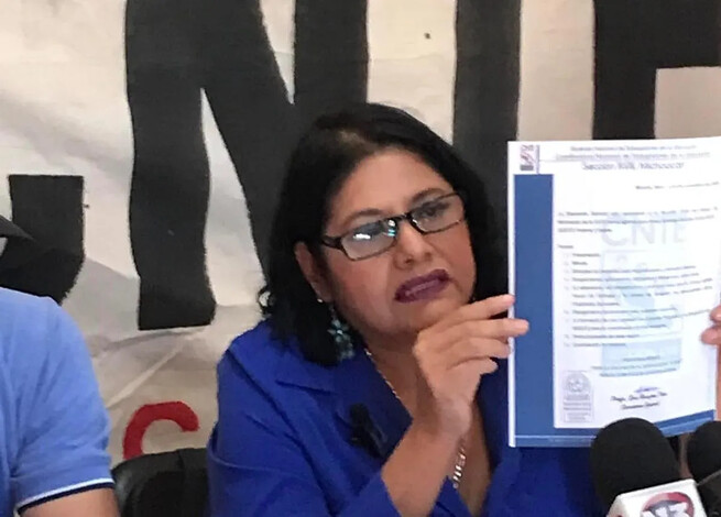 Se pronuncia la CNTE contra registro digital para preinscripciones en Michoacán