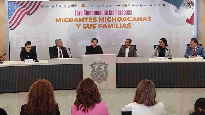 Se realiza Foro Binacional Migrante, en Morelia