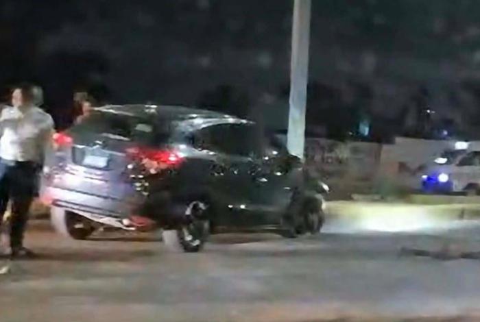 Se registra aparatoso choque entre dos vehículos en el Libramiento Norte de Morelia