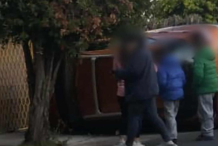 Se registra volcadura de vehículo en la colonia Chapultepec Sur, Morelia