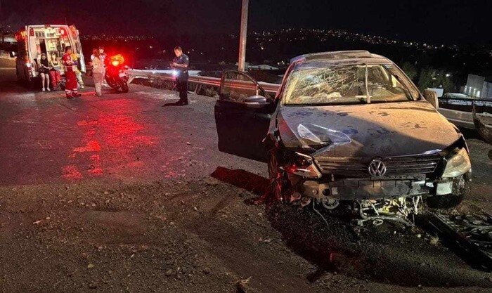 Se registran 2 accidentes vehiculares en distintos puntos de Morelia; hay 2 heridos