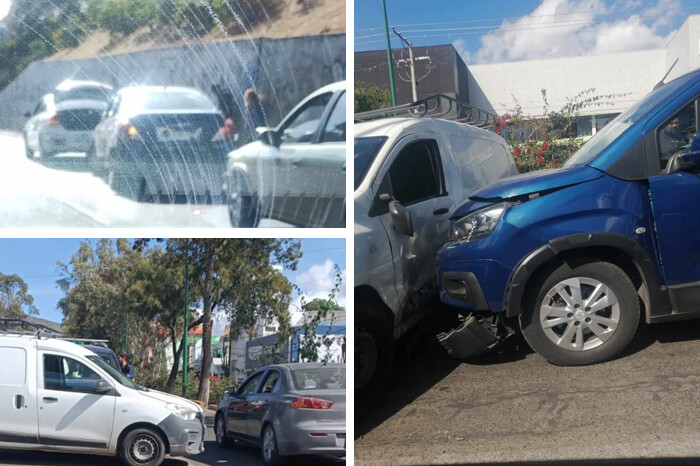 Se registran 3 accidentes vehiculares en diferentes sitios de Morelia