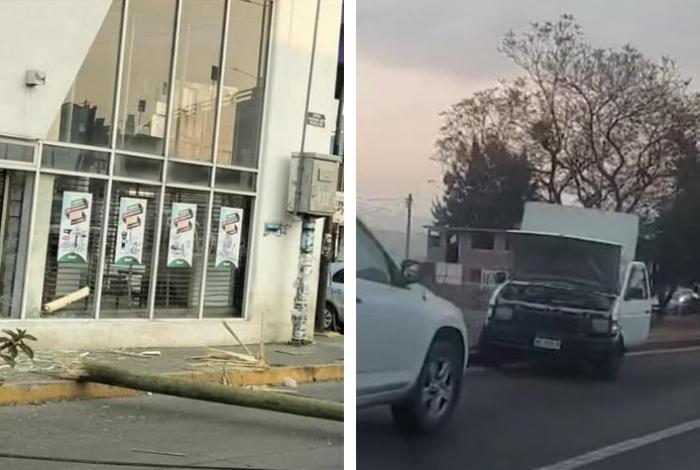 Se registran 3 accidentes de tránsito en distintos puntos de Morelia