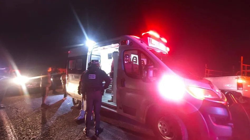 Se registran 45 lesionados por volcadura en San Luis de la Paz, Guanajuato